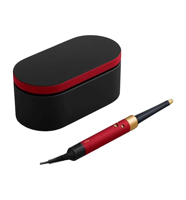 Фото - Стайлер Dyson HS08 Airwrap ID Straight/Wavy Red Velvet/Gold (596926-01)