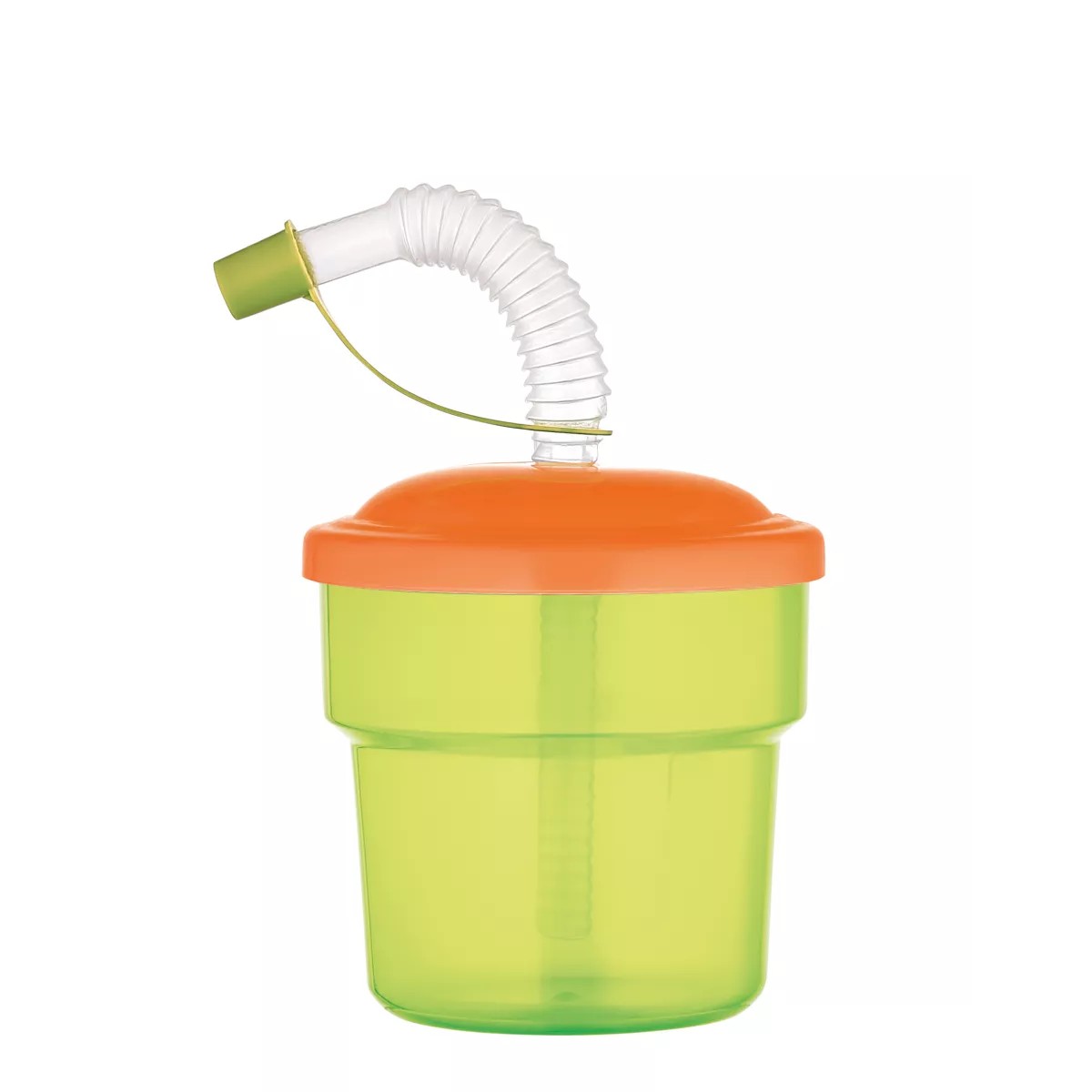 Фото - Стакан с трубочкой Gusto Fizbo GT-G-221007 Green 250 мл