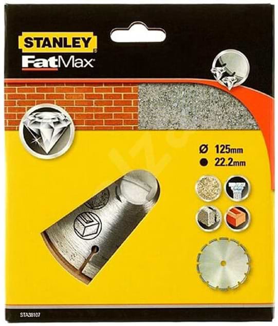 Диск алмазный Stanley 125x22.2 мм (STA38107)