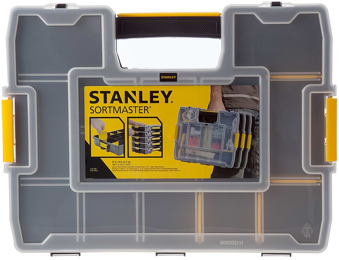 Ящик для інструментів Stanley Sort Master Junior 375x670x292мм (1-97-483) - Фото 1