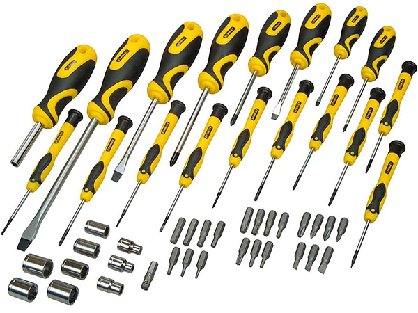 Фото - Набор отверток Stanley STHT0-70886 49 шт.