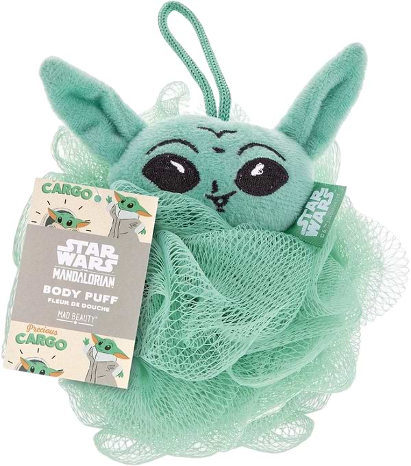 Фото - Детская мочалка MAD BEAUTY Звездные Войны - Йода (SG-FG10288-12)