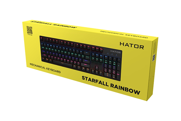 Фото - Клавиатура проводная игровая Hator Starfall Outemu Blue (HTK-609)