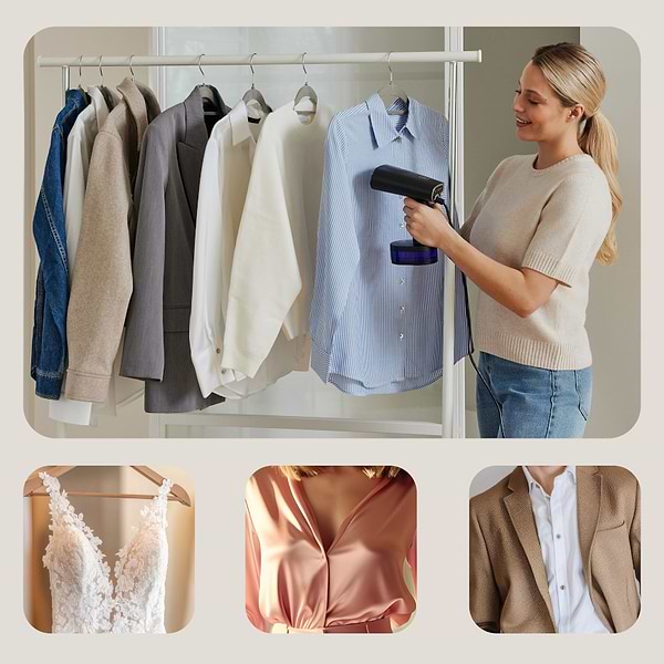 Фото - Вертикальний відпарювач ручний Zeegma STEAMEE