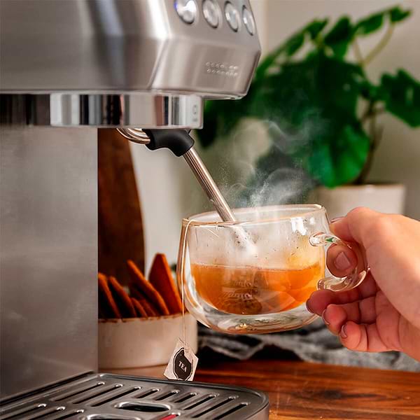 Фото - Кавоварка ріжкова Cecotec Power Espresso 20 Steel Pro (CCTC-01984)
