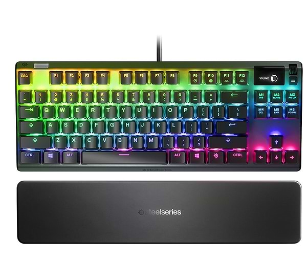 STEELSERIES APEX 7 TKL RED JP ゲーミングキーボード＋リストレスト