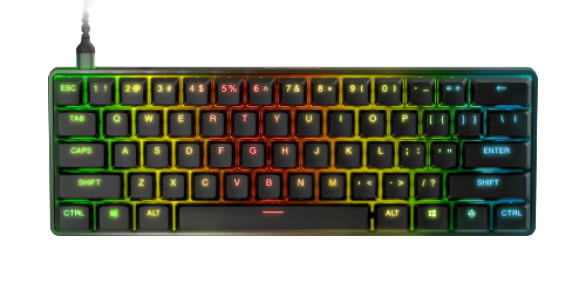 Клавиатура проводная игровая SteelSeries APEX 9 mini (64837) - Фото 1