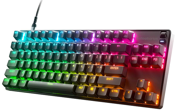 Фото - Клавиатура проводная игровая SteelSeries Apex 9 TKL (64847)
