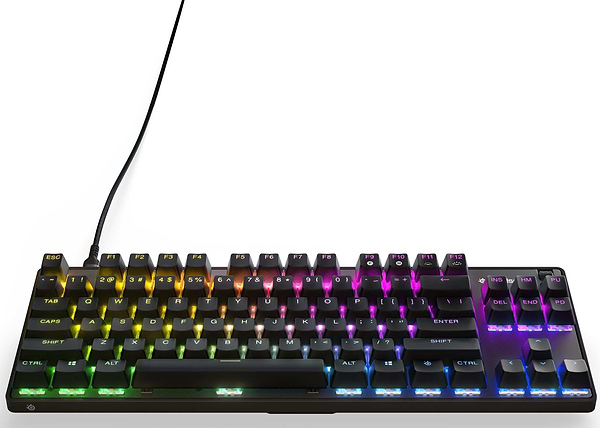 Фото - Клавиатура проводная игровая SteelSeries Apex 9 TKL (64847)