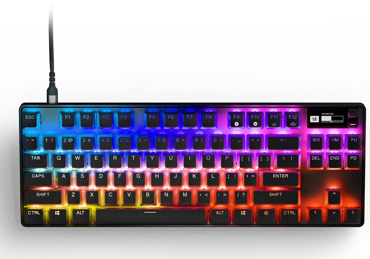 Клавиатура проводная игровая SteelSeries APEX PRO TKL 2023 (64856) - Фото 1