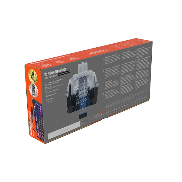 Фото - Клавіатура дротова ігрова SteelSeries APEX PRO TKL 2023 (64856)