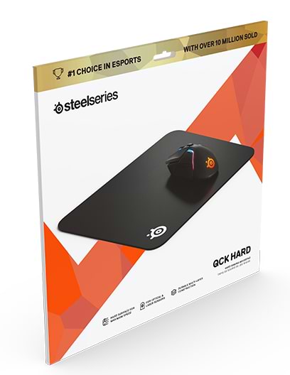 Фото - Килимок для миші ігровий SteelSeries QcK Hard (63821)