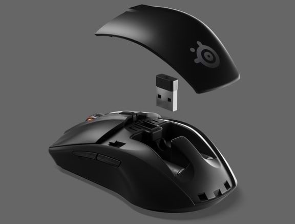 Фото - Уценка - Мышь беспроводная игровая SteelSeries Rival 3 Wireless (62521)