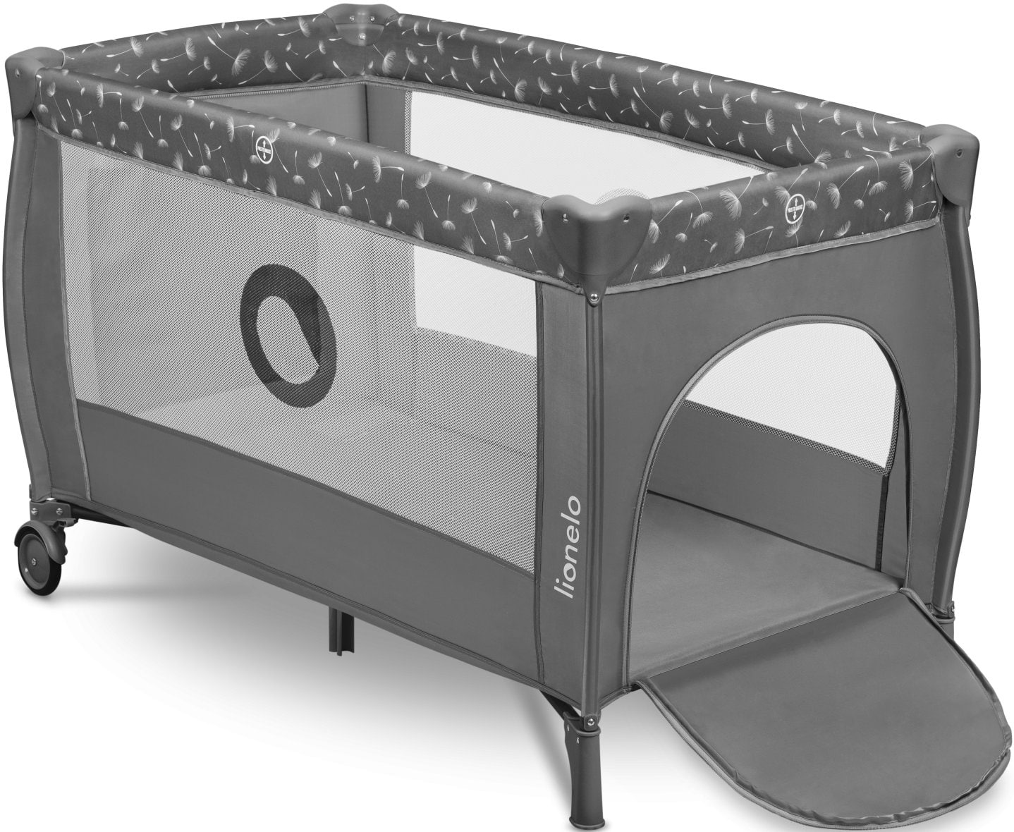 Манеж класичний Lionelo Stefi Plus Grey White