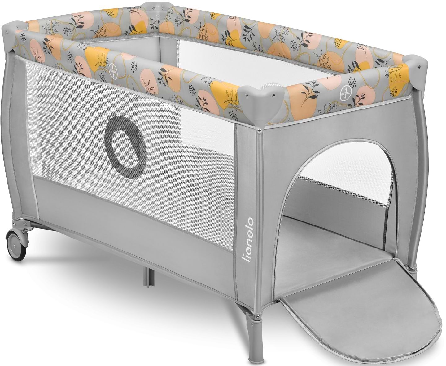 Манеж класичний Lionelo Stefi Plus Pink Yellow