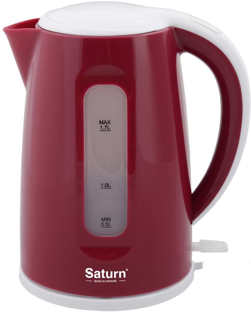 Електричний чайник Saturn ST-EK8439 Marsala/White