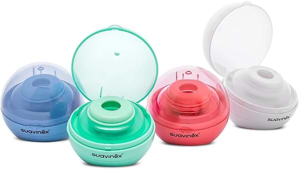 Фото - Стерилизатор для пустышек Suavinex портативный розовый (400819)