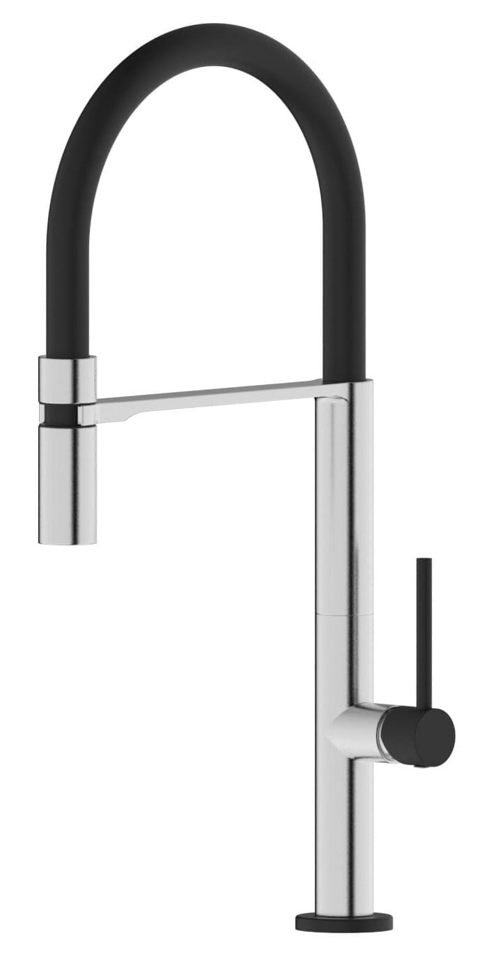 Смеситель кухонный Gunter & Hauer STERN Brush Black