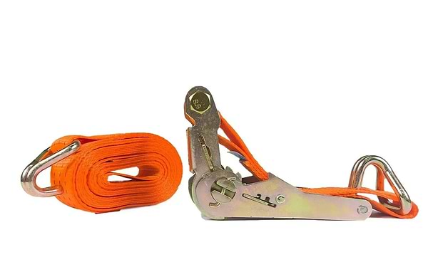 Фото - Стяжний ремінь Poputchik з гаками 0.8т. 6 м (29-502-IS)