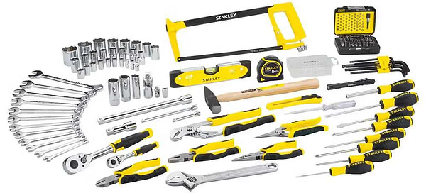 Фото - Набір інструментів Stanley 142 шт. (STMT98109-1)