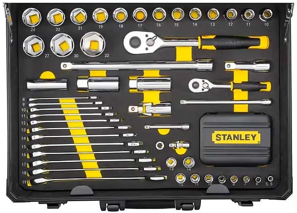 Фото - Набір інструментів Stanley 142 шт. (STMT98109-1)