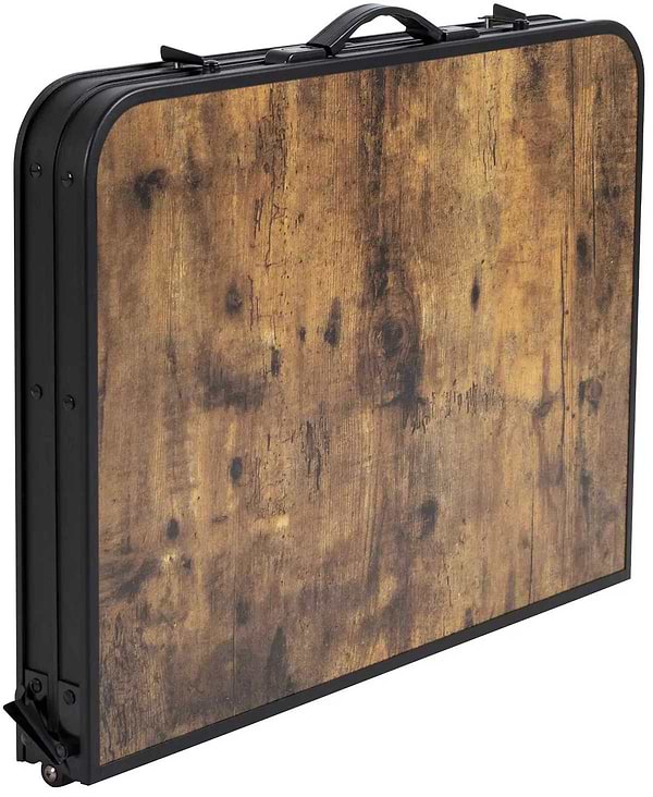 Фото - Складной стол Bo-camp Decatur 90x60 см Black/Wood look (1404200)