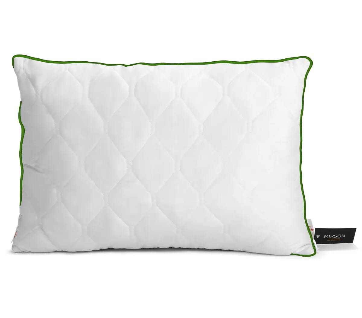 Подушка стандартна MirSon шовкова Eco Aloe Vera 0545 Середня 60х60 см (2200000393463)