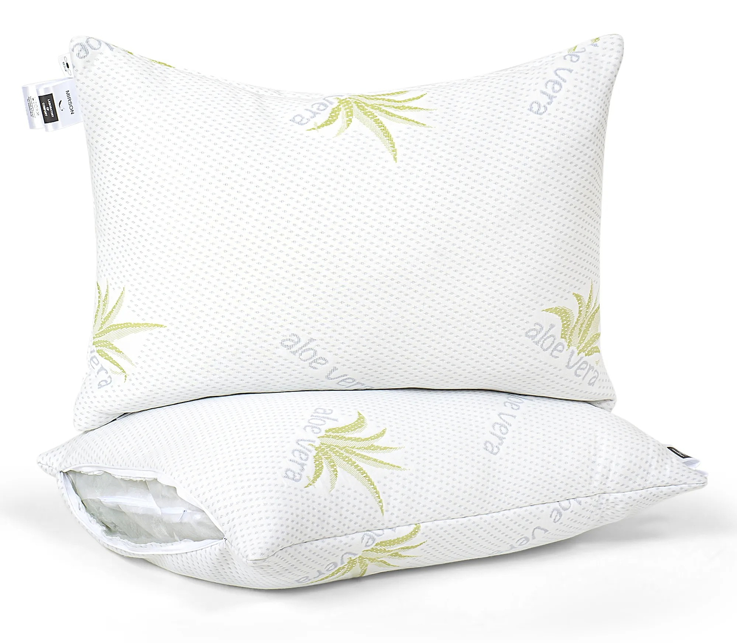 Подушка стандартна MirSon шовкова №845 Dorotea Silk Kapok Hand made М'яка 70х70 см (2200003203196)