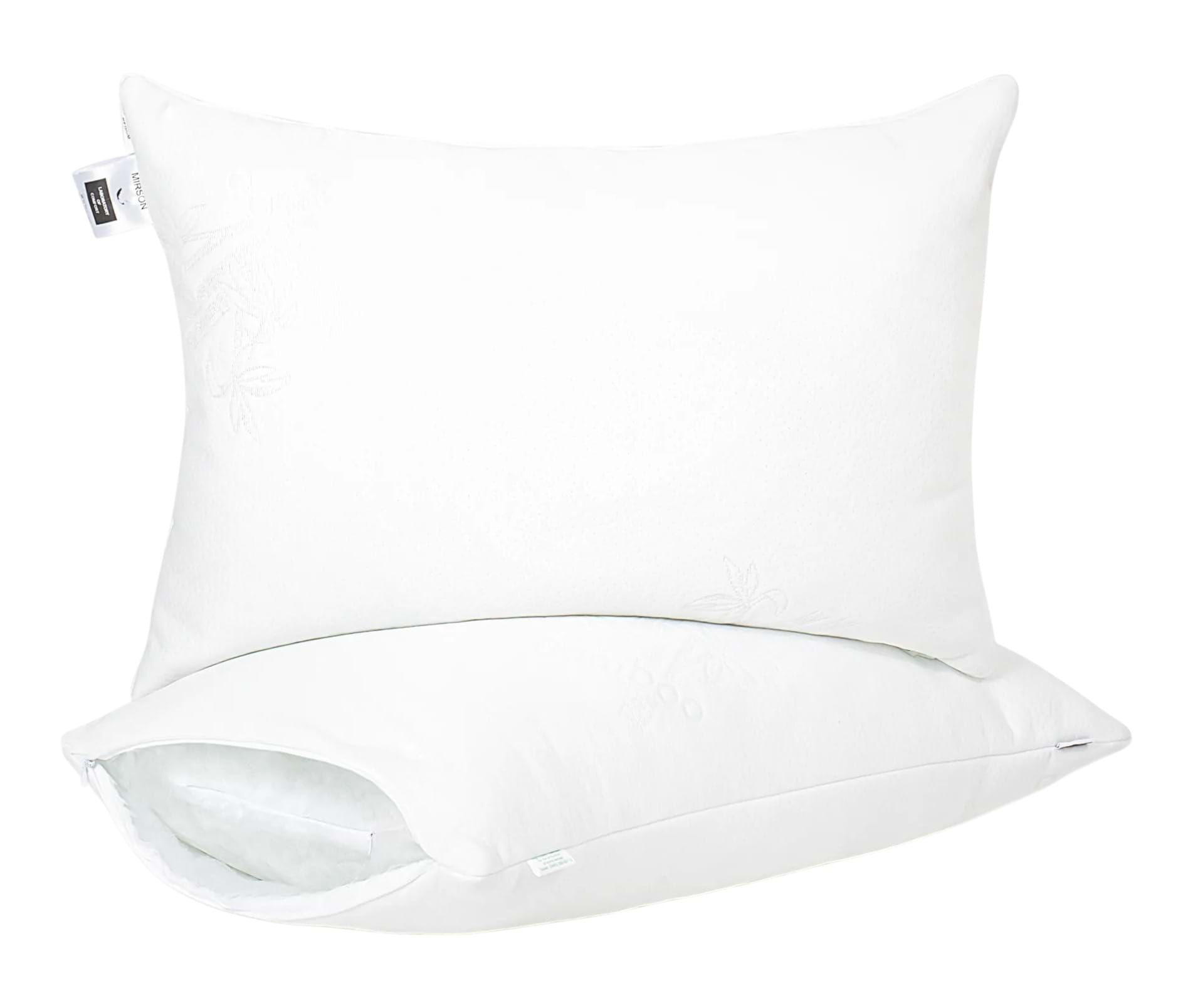 Подушка стандартна MirSon бавовняна №884 Julia Hand made М'яка 60х60 см (2200003226928)