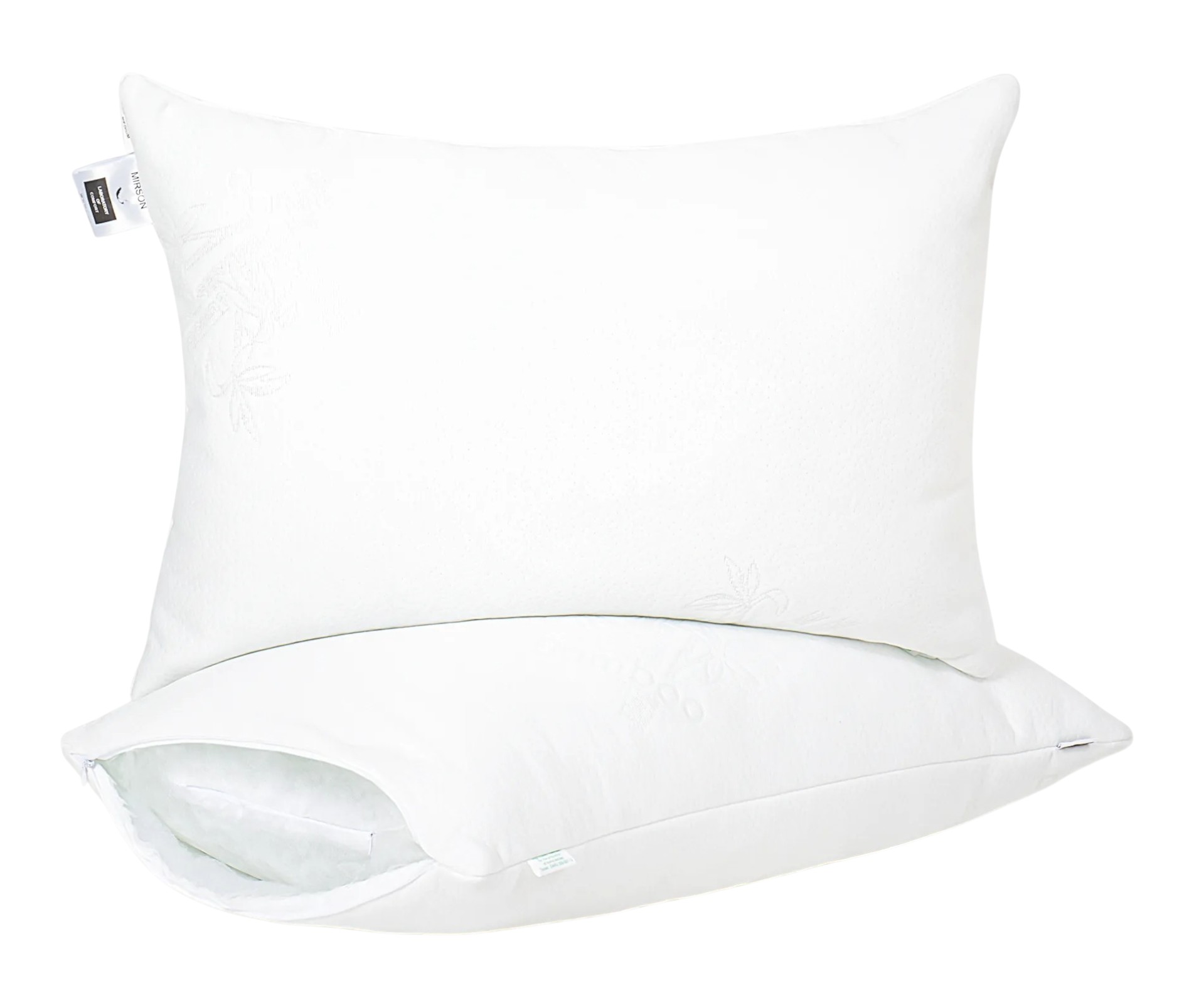 Подушка стандартна MirSon №805 Julia EcoSilk Hand made 40х60 см (2200003197037)