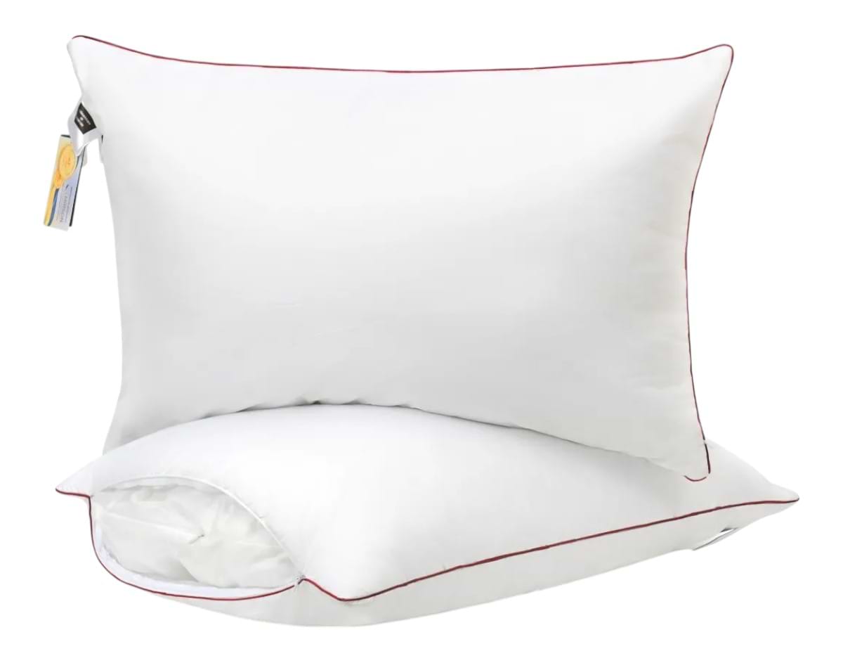 Подушка стандартна MirSon DeLuxe Eco-Soft Hand Made №472 40х60 см (2200000624611)