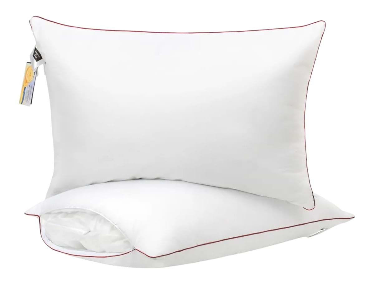 Подушка стандартна MirSon De Luxe Hand Made №635 з евкаліптом Висока 60х60 (2200000852403)