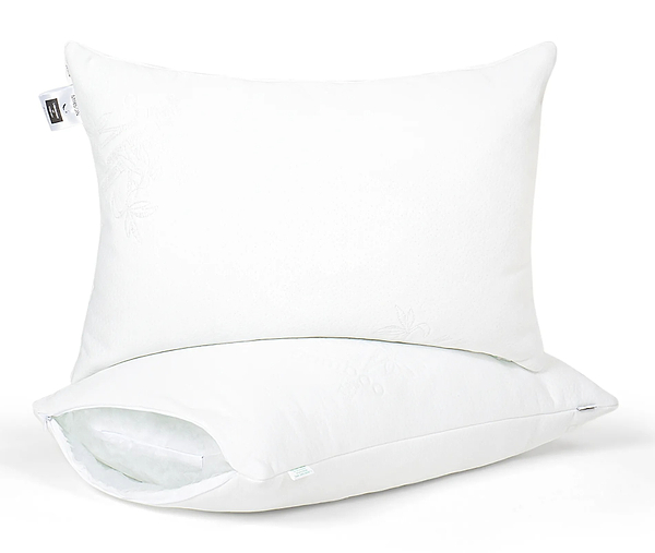 Фото - Подушка стандартна MirSon №866 Julia с з Евкаліптом Hand made М'яка 50х70 см (2200003213881)