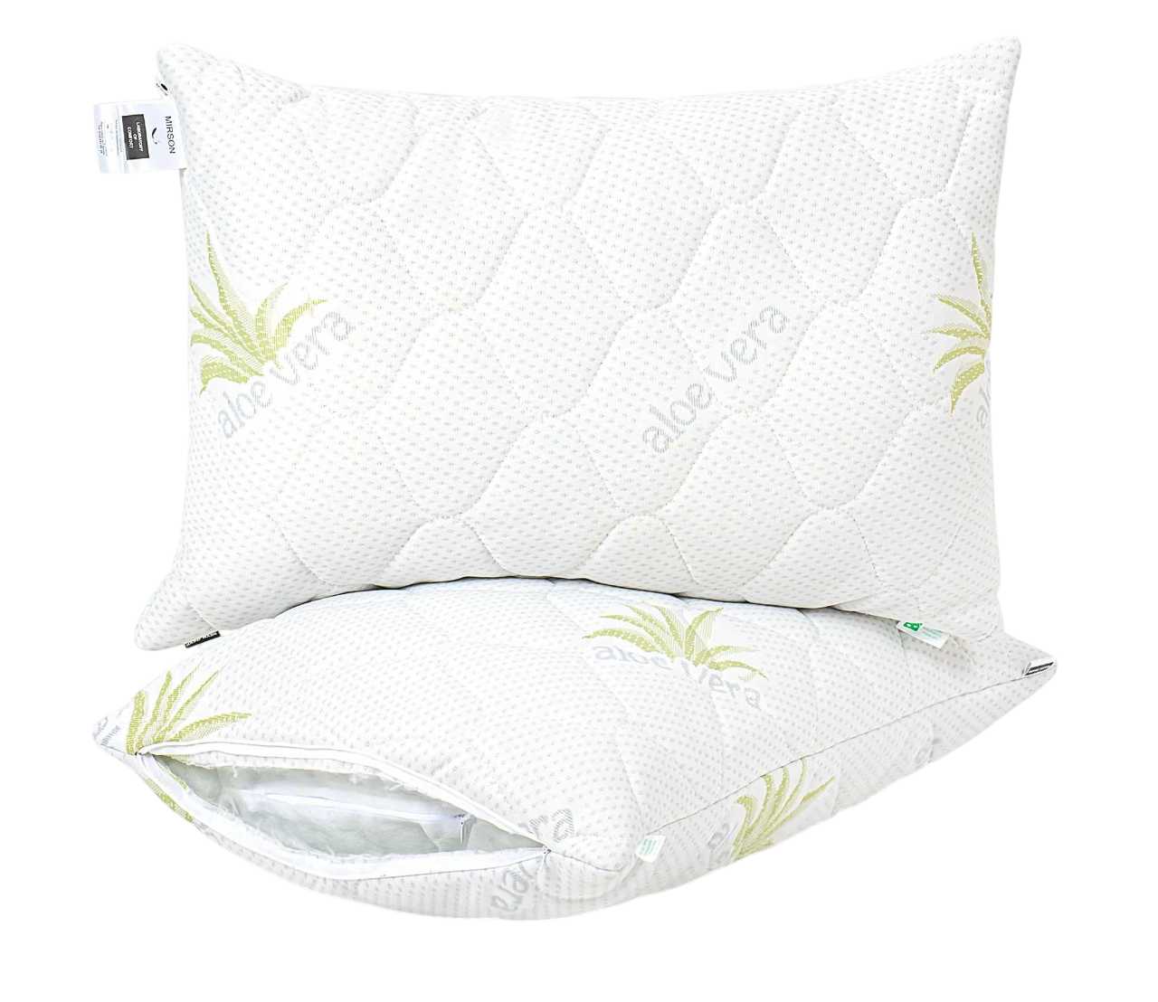 Фото - Подушка стандартна MirSon №862 Alberto Eco-Soft Hand made 50х70 см (2200003196849)