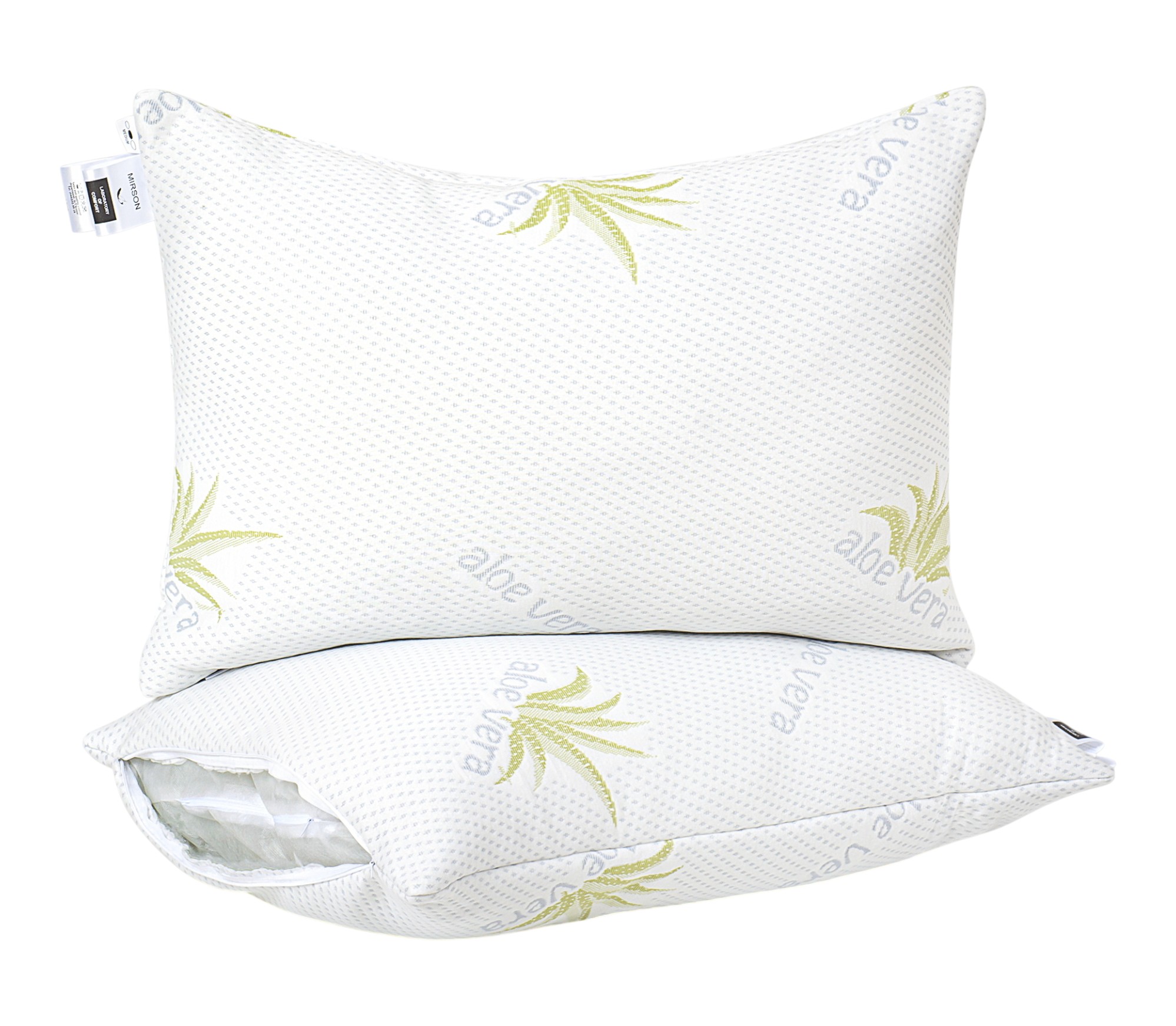 Подушка стандартна MirSon бамбукова №836 Dorotea BamBoo Hand made М'яка 60х60 см (2200003198423)