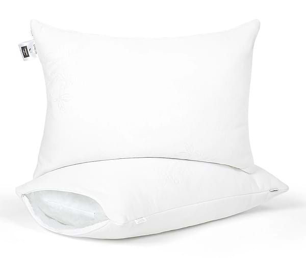 Фото - Подушка стандартна MirSon №866 Julia  з Евкаліптом Hand made М'яка 70х70 см (2200003213928)