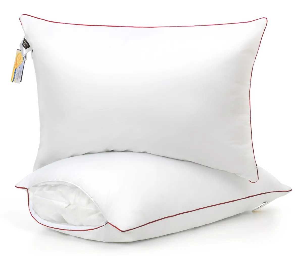 Подушка стандартная MirSon шерстяная Hand Made De Luxe шерсть 929 высокая 40x60 (2200000556899)