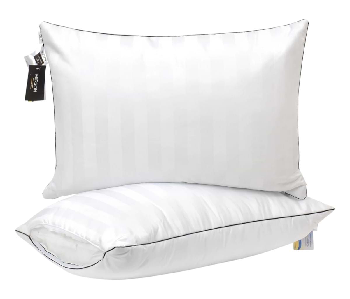 Подушка стандартна MirSon бамбукова Hand Made Royal Pearl 931 середня 50x70 см (2200000557216)