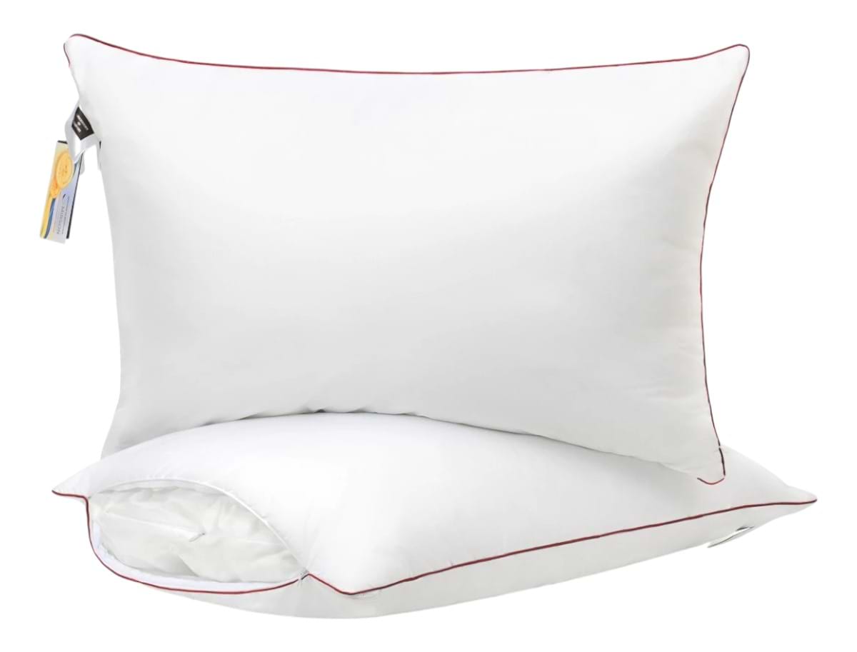 Подушка стандартна MirSon бамбукова Hand Made De Luxe 933 низька 50x70 см (2200000557230)