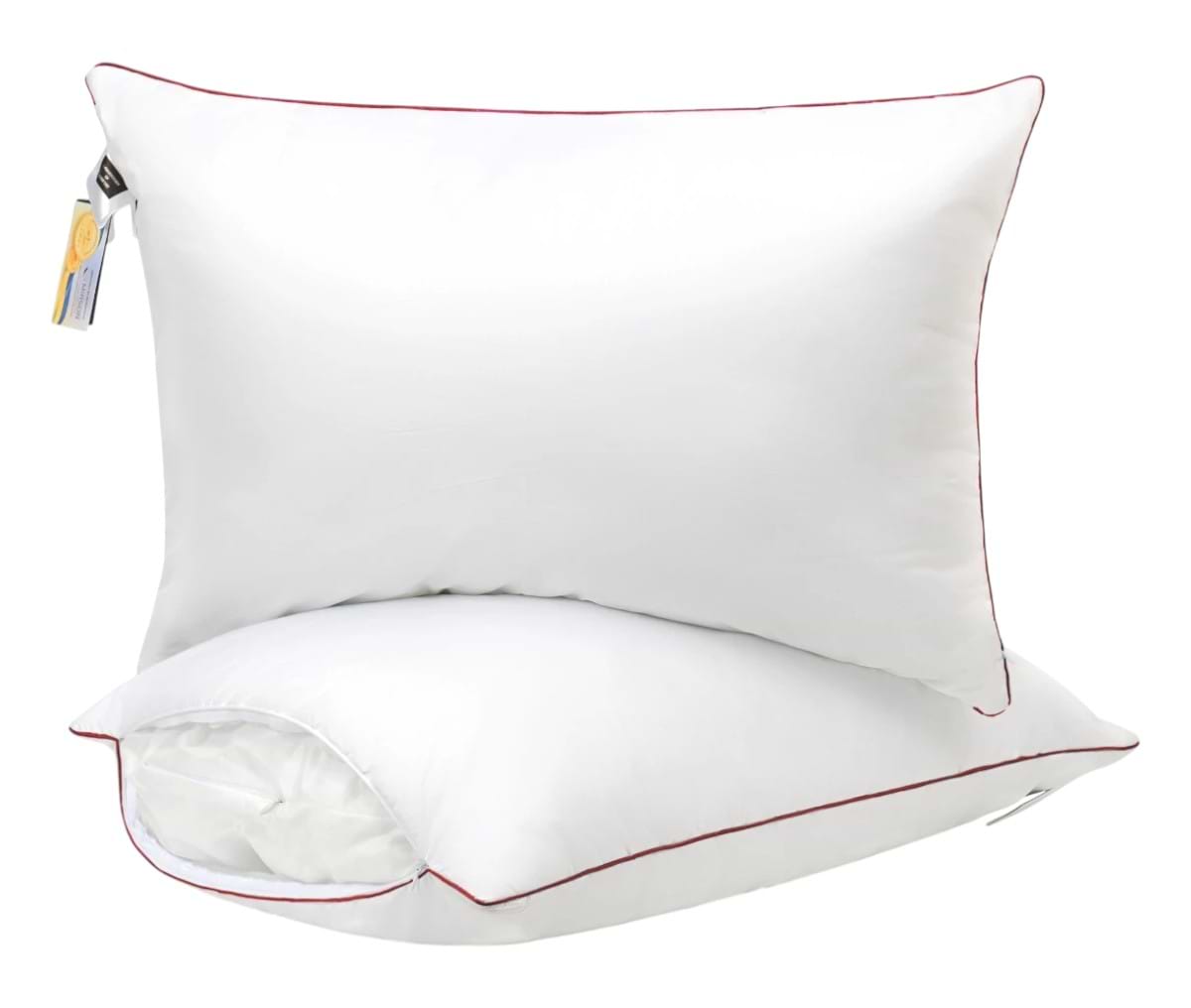 Подушка стандартна MirSon бамбукова Hand Made De Luxe 935 висока 50x70 см (2200000557254)