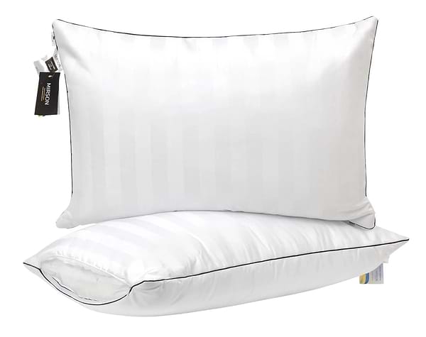 Фото - Подушка стандартная MirSon бамбуковая Hand Made Royal Pearl 930 низкая 50x70 см (2200000557209)