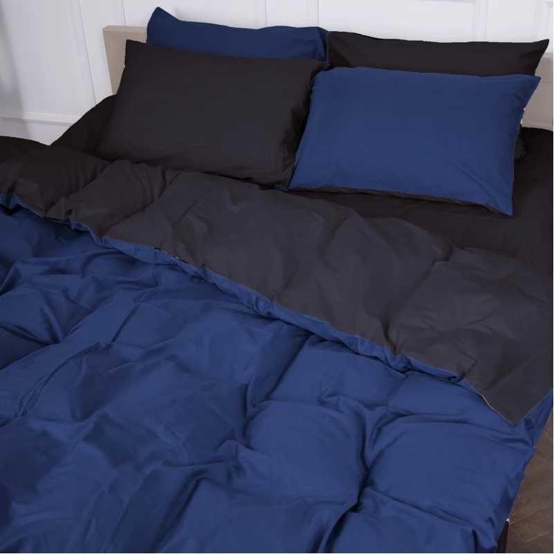 Комплект постельного белья детский MirSon Сатин Storm 4052+0055 110х140 (2200000686862)