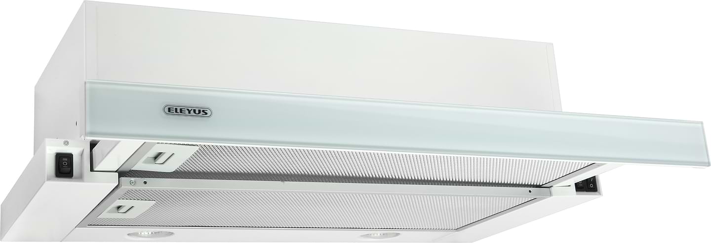 Купити Витяжка вбудована ELEYUS Storm G 700 LED SMD 60 WH - Фото 1 Витяжка вбудована ELEYUS Storm G 700 LED SMD 60 WH - Фото 1