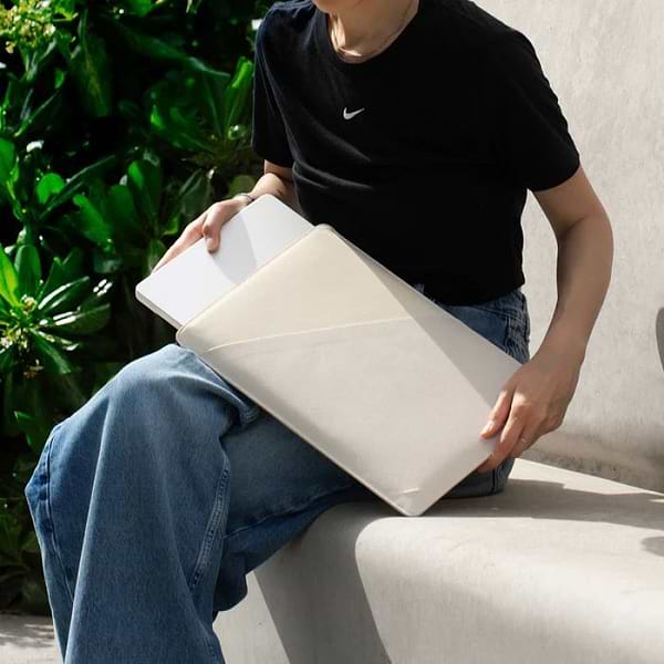 Фото - Чехол для ноутбука Native Union Stow Slim 14" Sleeve Case Sandstone for MacBook Pro 14/MacBook Air 13 (STOW-MBS-SAN-14)