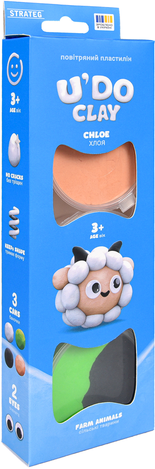 Масса для лепки Strateg ЮДО клей (31084)