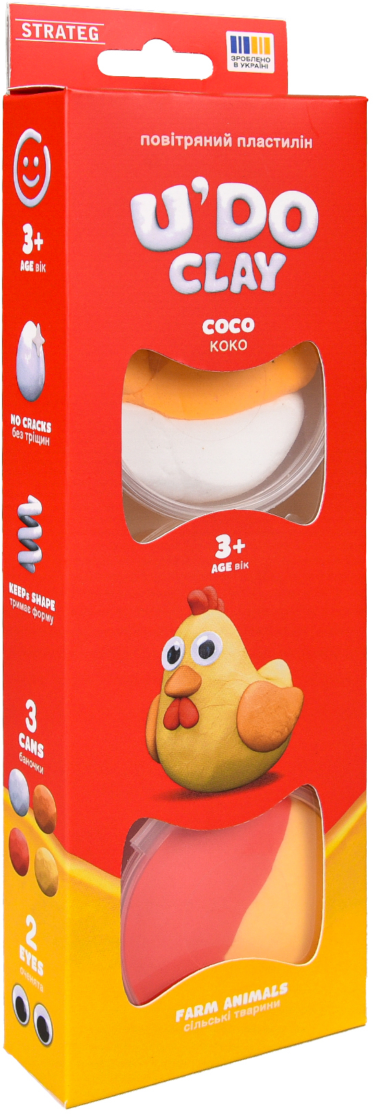 Масса для лепки Strateg ЮДО клей (31086)