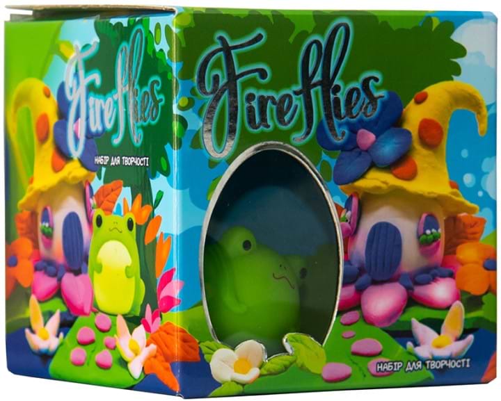 Маса для ліплення Strateg Fireflies - жабка (30413)