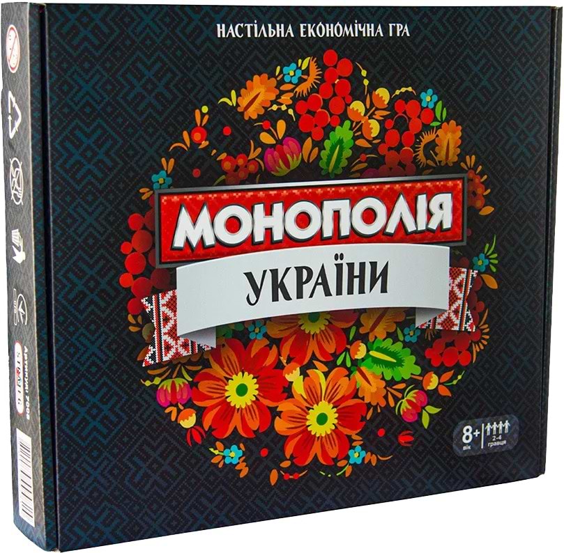 Настільна гра стратегічна (8+) Strateg Монополія України (7008) - Фото 1