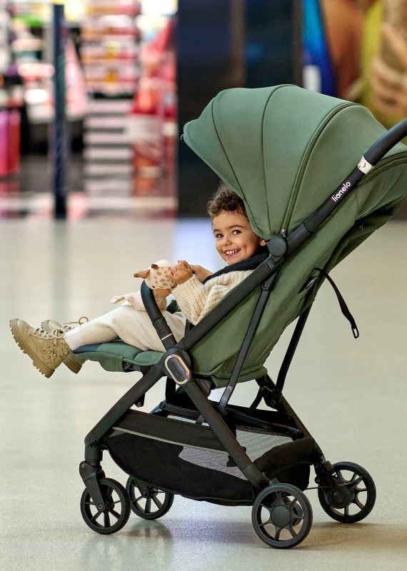 Фото - Коляска прогулочная Lionelo Bess Grey Stone