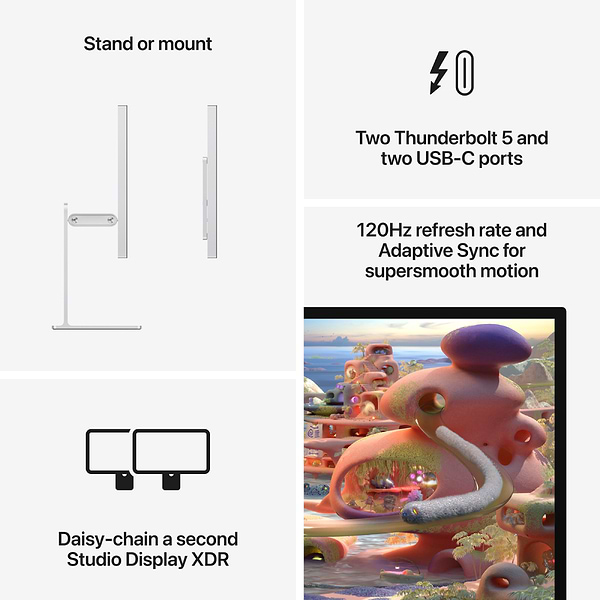Фото - Монитор Apple Pro Display XDR (MFEQ4) Nano-texture glass - VESA mount adapter (Stand not included)